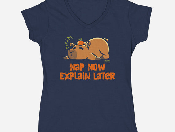 Nap Now Explain Later