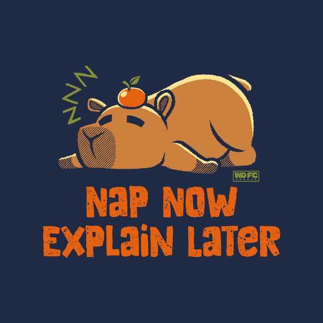 Nap Now Explain Later-Womens-Basic-Tee-worlddominationforcats