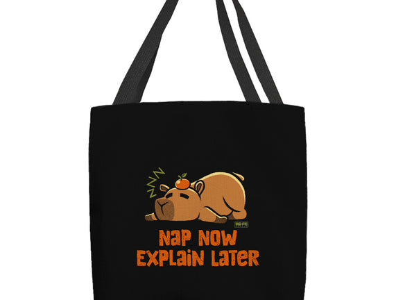 Nap Now Explain Later