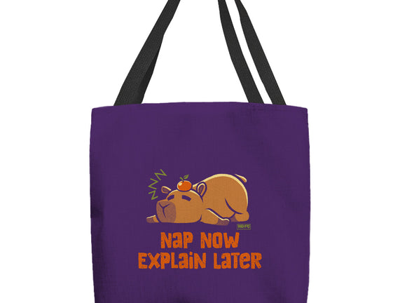 Nap Now Explain Later