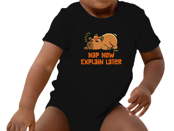 Nap Now Explain Later