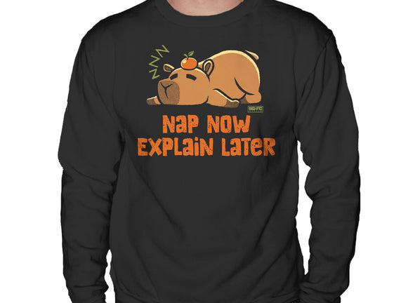 Nap Now Explain Later