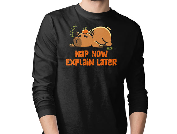 Nap Now Explain Later