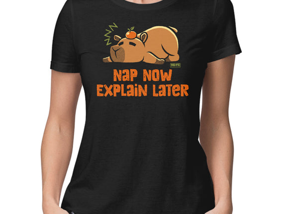 Nap Now Explain Later