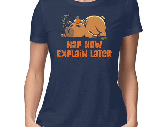 Nap Now Explain Later