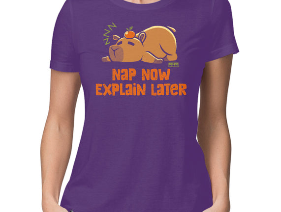 Nap Now Explain Later