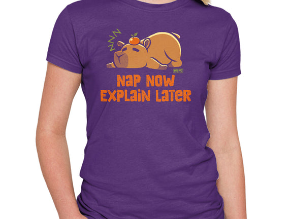 Nap Now Explain Later
