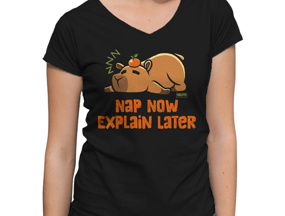Nap Now Explain Later