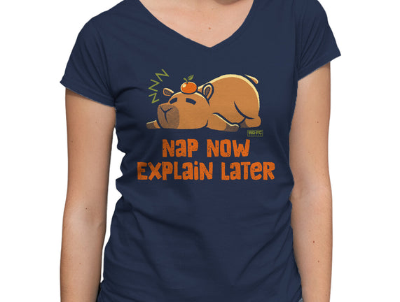 Nap Now Explain Later