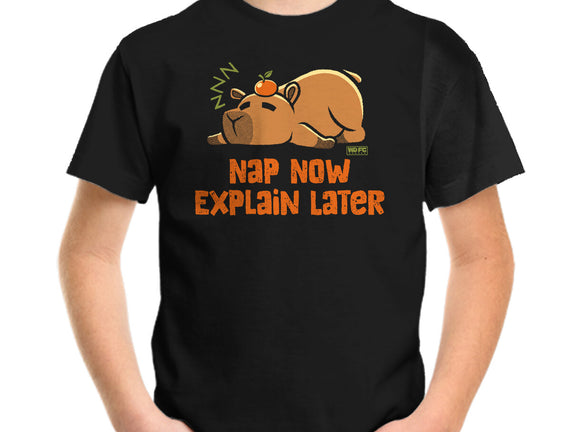 Nap Now Explain Later