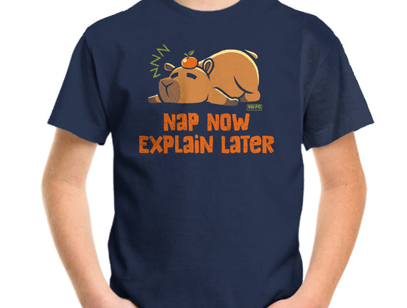 Nap Now Explain Later