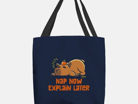 Nap Now Explain Later