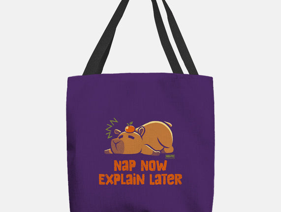 Nap Now Explain Later