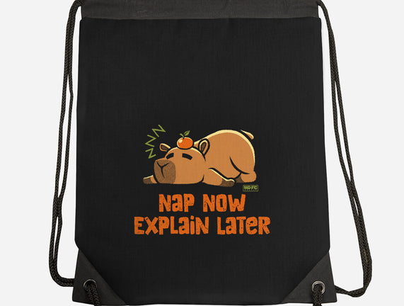 Nap Now Explain Later