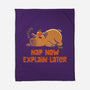 Nap Now Explain Later-None-Fleece-Blanket-worlddominationforcats