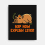 Nap Now Explain Later-None-Stretched-Canvas-worlddominationforcats