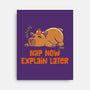 Nap Now Explain Later-None-Stretched-Canvas-worlddominationforcats