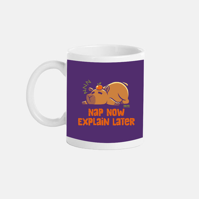 Nap Now Explain Later-None-Mug-Drinkware-worlddominationforcats