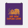 Nap Now Explain Later-None-Matte-Poster-worlddominationforcats