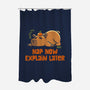 Nap Now Explain Later-None-Polyester-Shower Curtain-worlddominationforcats