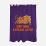 Nap Now Explain Later-None-Polyester-Shower Curtain-worlddominationforcats