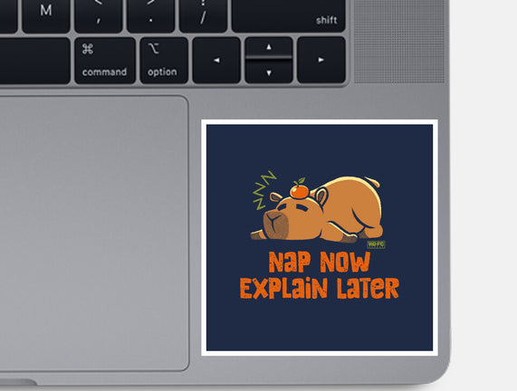 Nap Now Explain Later