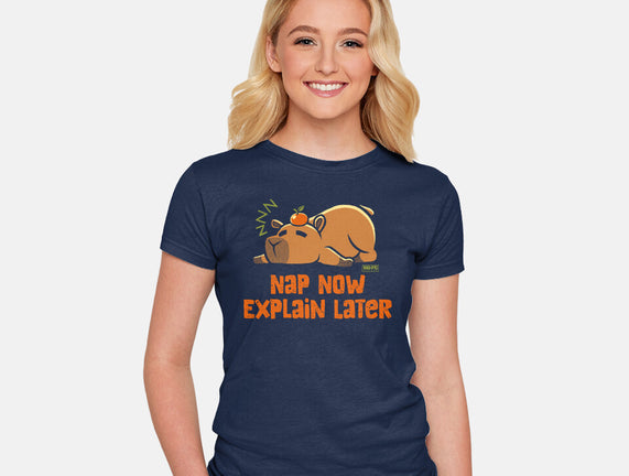 Nap Now Explain Later