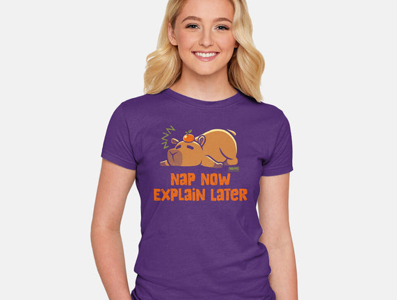 Nap Now Explain Later