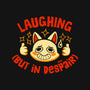Laughing But In Despair-Unisex-Basic-Tank-worlddominationforcats