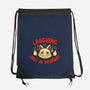 Laughing But In Despair-None-Drawstring-Bag-worlddominationforcats