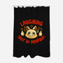 Laughing But In Despair-None-Polyester-Shower Curtain-worlddominationforcats