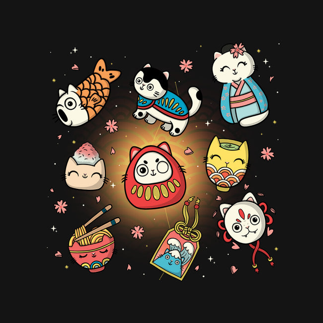 Kawaii Japanese Cat Collection-None-Glossy-Sticker-Freecheese