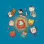Kawaii Japanese Cat Collection-None-Stretched-Canvas-Freecheese