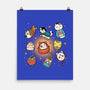 Kawaii Japanese Cat Collection-None-Matte-Poster-Freecheese
