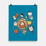 Kawaii Japanese Cat Collection-None-Matte-Poster-Freecheese