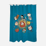 Kawaii Japanese Cat Collection-None-Polyester-Shower Curtain-Freecheese