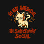 Just Selectively Social-None-Basic Tote-Bag-worlddominationforcats