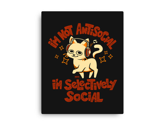 Just Selectively Social