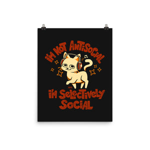 Just Selectively Social