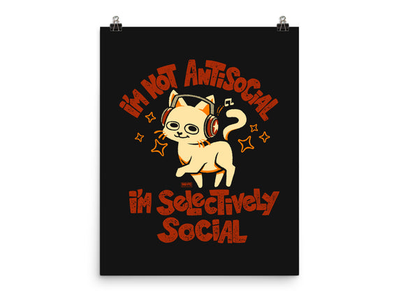 Just Selectively Social