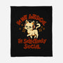 Just Selectively Social-None-Fleece-Blanket-worlddominationforcats