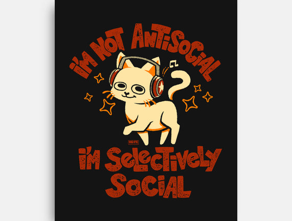 Just Selectively Social