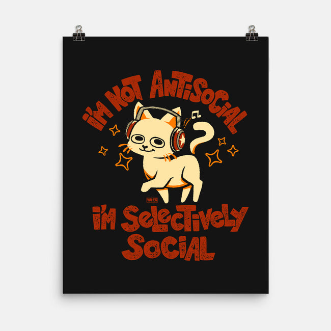 Just Selectively Social-None-Matte-Poster-worlddominationforcats