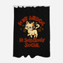 Just Selectively Social-None-Polyester-Shower Curtain-worlddominationforcats