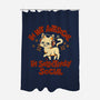 Just Selectively Social-None-Polyester-Shower Curtain-worlddominationforcats