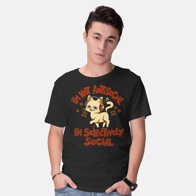 Just Selectively Social-Mens-Basic-Tee-worlddominationforcats