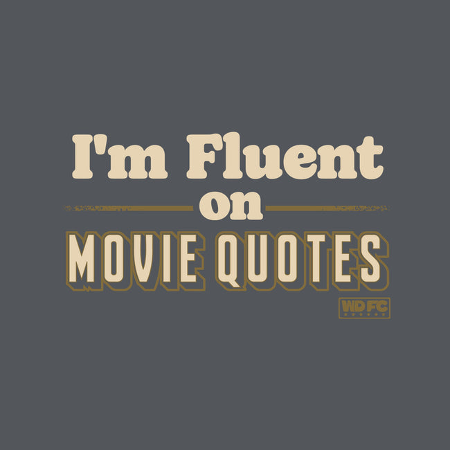I Speak Fluent Movie Quotes-None-Adjustable Tote-Bag-worlddominationforcats