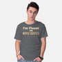 I Speak Fluent Movie Quotes-Mens-Basic-Tee-worlddominationforcats