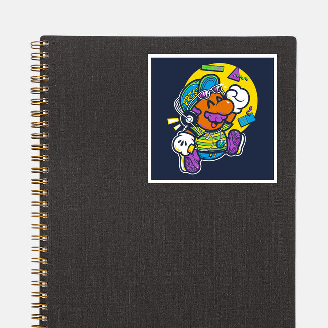 Fresh Jump-None-Glossy-Sticker-krisren28