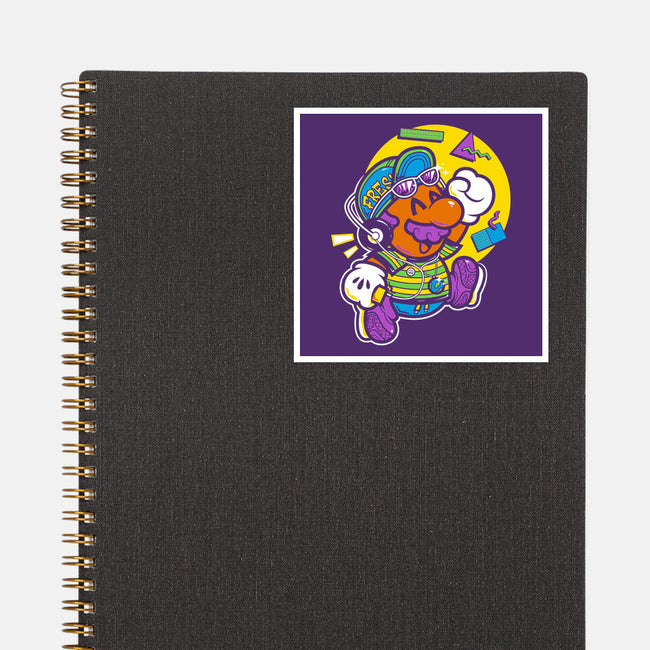 Fresh Jump-None-Glossy-Sticker-krisren28